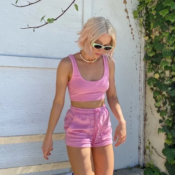 Fashion Nova Shorts Pink Fashion Nova Set Poshmark